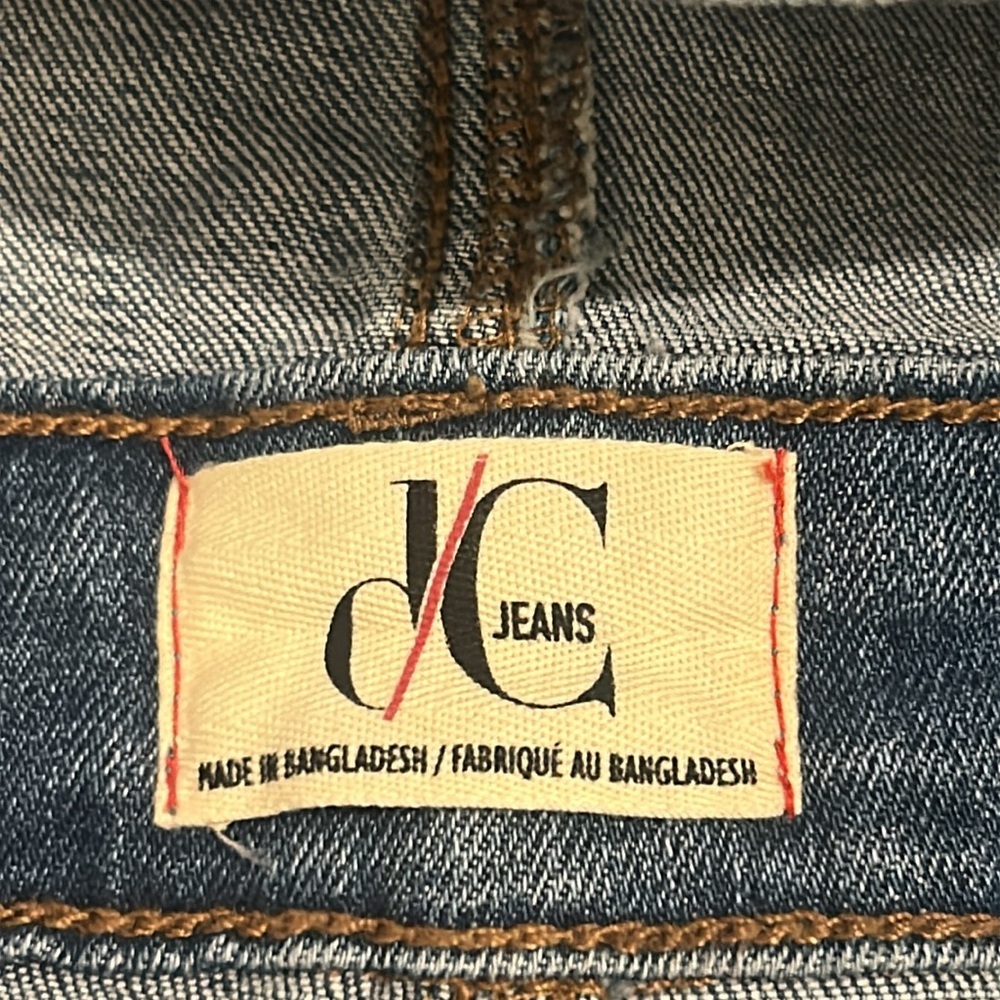 DC Jeans Denim Shortalls Overalls Blue Jean Romper Women’s Size 26 Casual - Picture 9 of 16